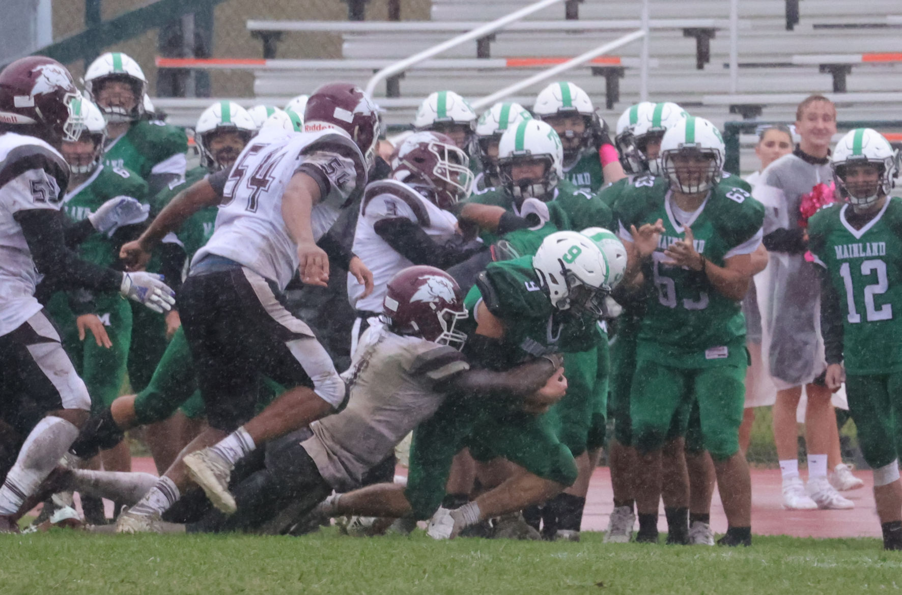 Pleasantville vs Mainland football
